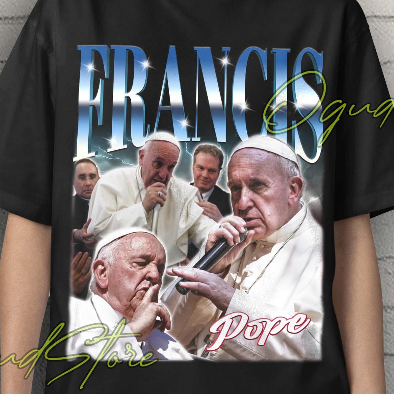 Pope Francis, Pope Francis Tshirt, Pope Francis Shirt, Pope Francis Gift, Retro Pope Francis Clothing, Vintage Pope Francis Fan Tees Sweater 2XL