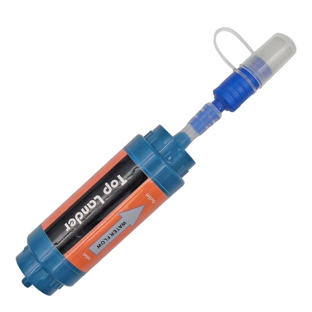 Mini Purification Water Filter Straw Drinking Water Filtering Straw  Emergency