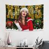Christmas Knit Heart Pattern Tapestry Bedroom Decoration Wall Hanging Blanket Tapestry Cool Stuff For Room
