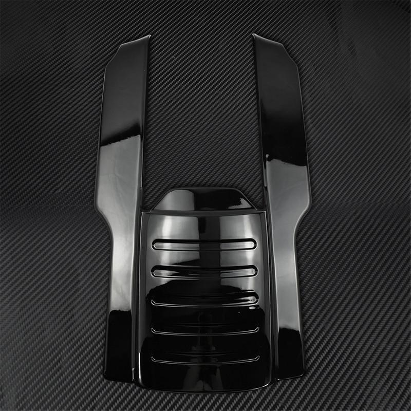 Harley Touring Street Glide Electra Glide Road King FLHR 1996-2008 İçin Motosiklet Siyah Uzatılmış Arka Çamurluk Uzatması
