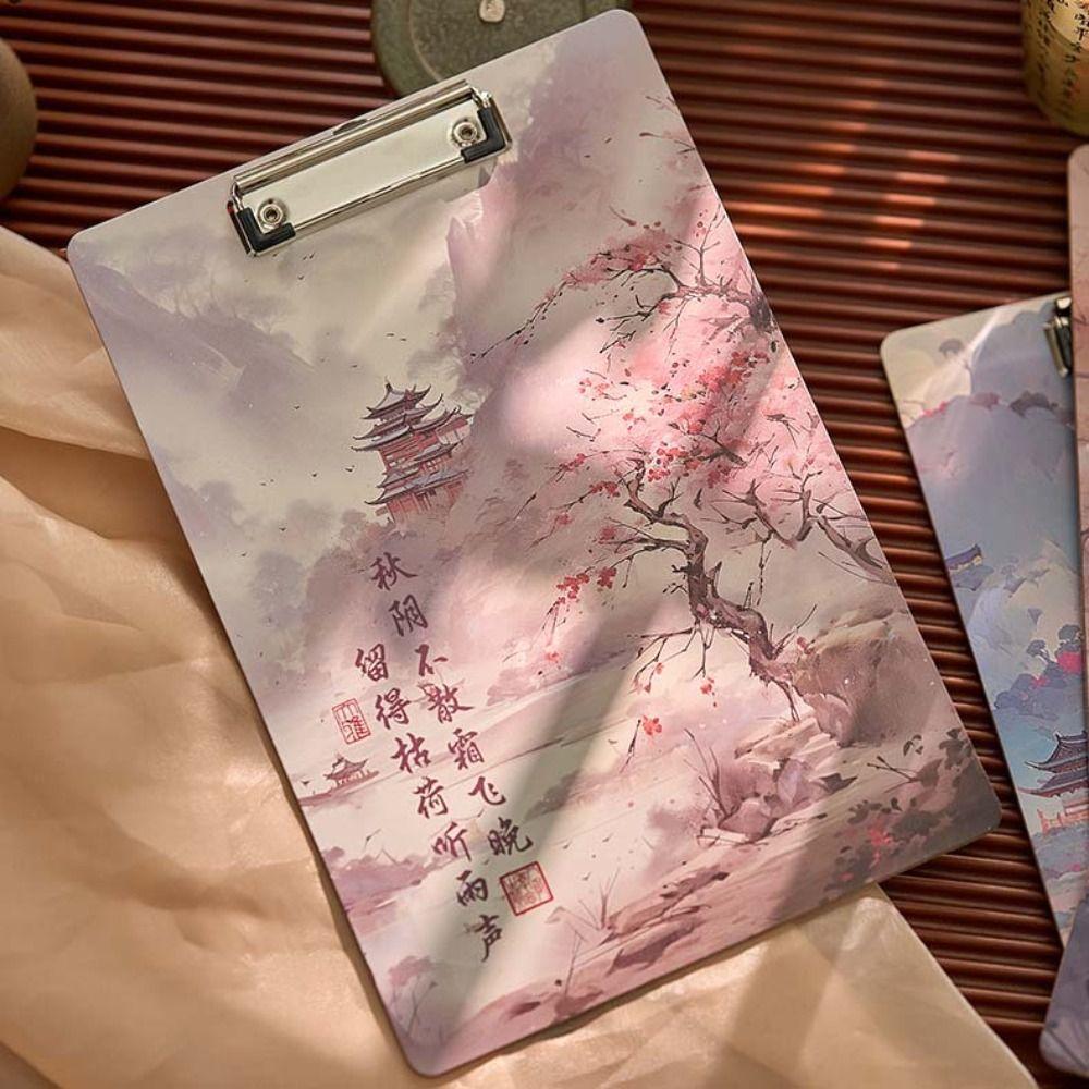 Paper Storage Writing Pad Document Holders A4 File Folder Multifunction Clipboard  School Supplies