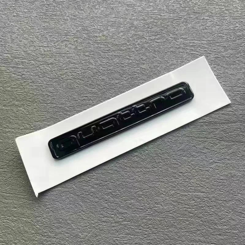 For 4GUFH A6 2020-2023 2012-2017 4 Rings logo ABS Car Hood Front Bonnet Grill Rear Trunk Emblem Sticker Quattro Allroad Sticker