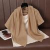 Soft Cotton Linen Headscarf 90x90cm Female's Hijabs Fashion Square Scarves  Bag Accessories