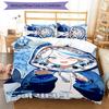 3pcs Genshin Impact Furina1 Pattern Bedding Set Duvet Cover Set Includes Duvet Cover &pillowcases, Perfect All Season Bedroom Decoration & Gift