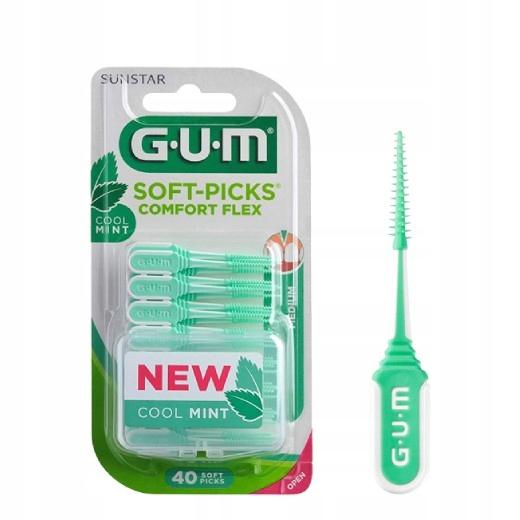 Gum Soft-Picks Taille X 40 Cool Mint N°670 - Image 7