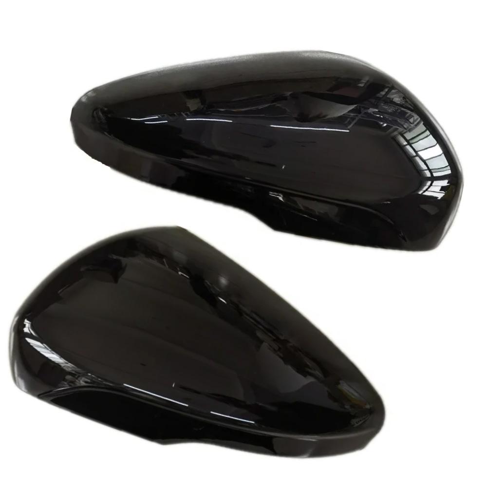 For Ford Focus MK4  - US version Carbon Fiber Pattern Mirror Case Black Side Wing Rearview Mirror Cover Trim LHD