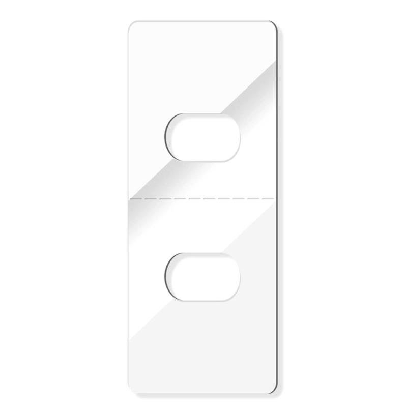 Pack of 25 Vertical Blind Repair Tab, PET White Savers for Home and Office