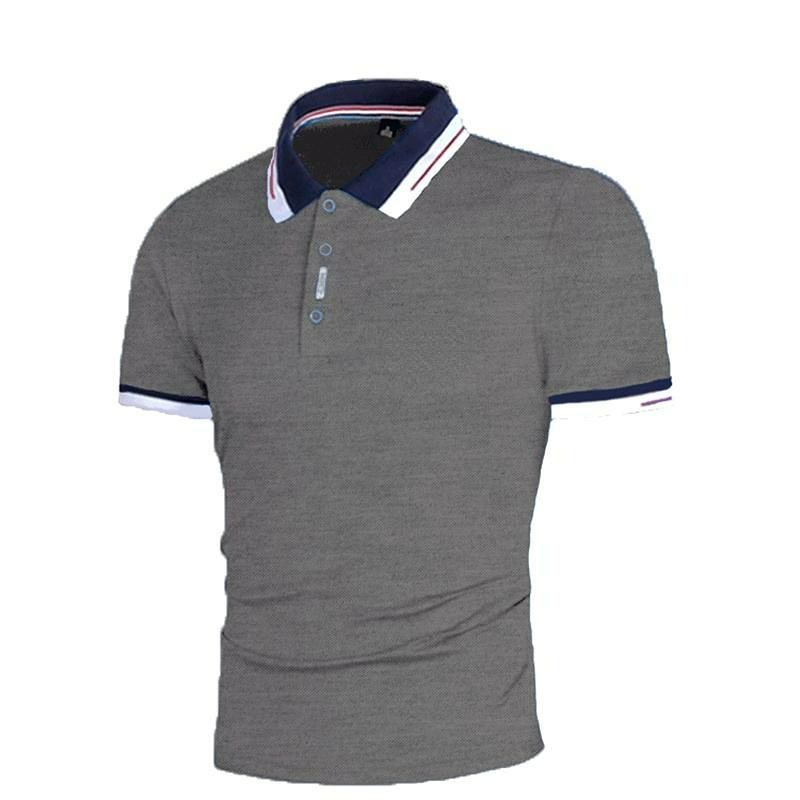 Summer New Crocodile Polo T-shirt Men's Sports Fashion Short-sleeved Loose Breathable Casual T-shirt Yasheng