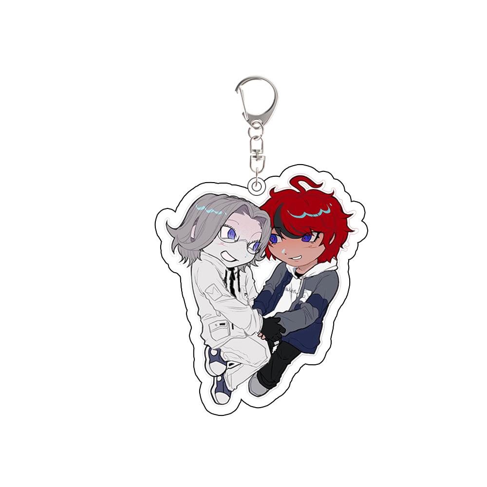 

Game The Hundred Line Takumi Sumino Darumi Amemiya Eito Aotsuki Hiruko Shizuhara Acrylic Keychain Cartoons Backpack Pendant Gift