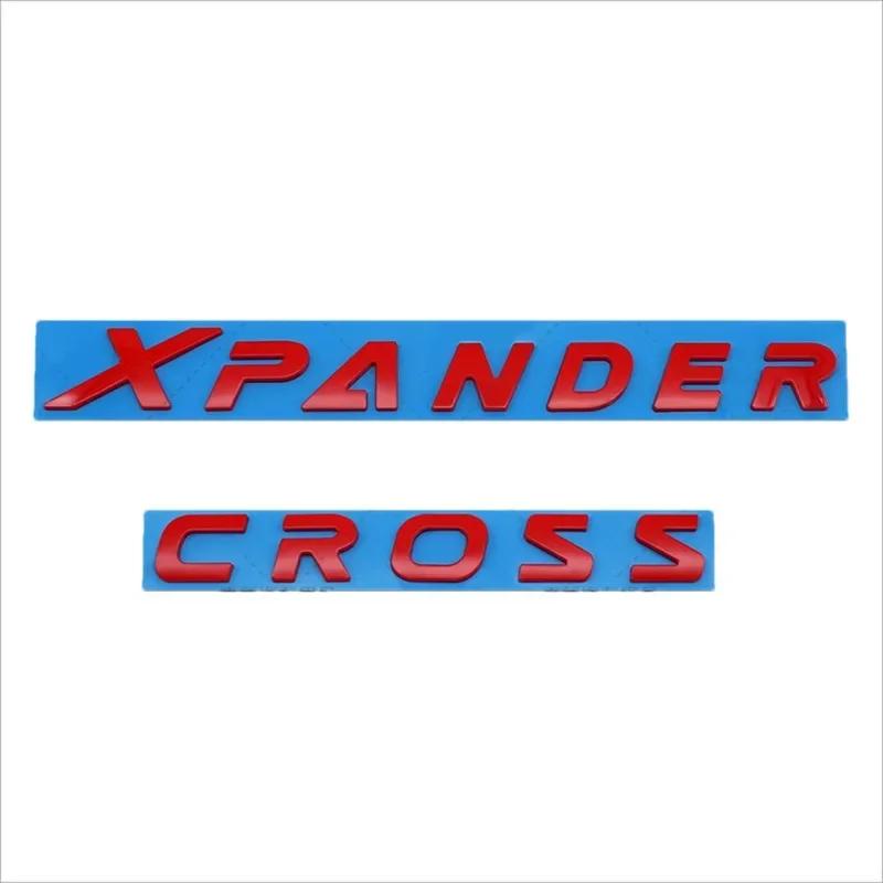 ABS Car Body Side Sticker Trunk Emblem Badge for XPANDER CROSS Logo Accessories