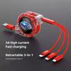 3 In 1 Micro USB Type C Charging Cable Multi Charger For Subaru STI Forester Impreza Legacy Outback XV BRZ WRX Tribeca drey5