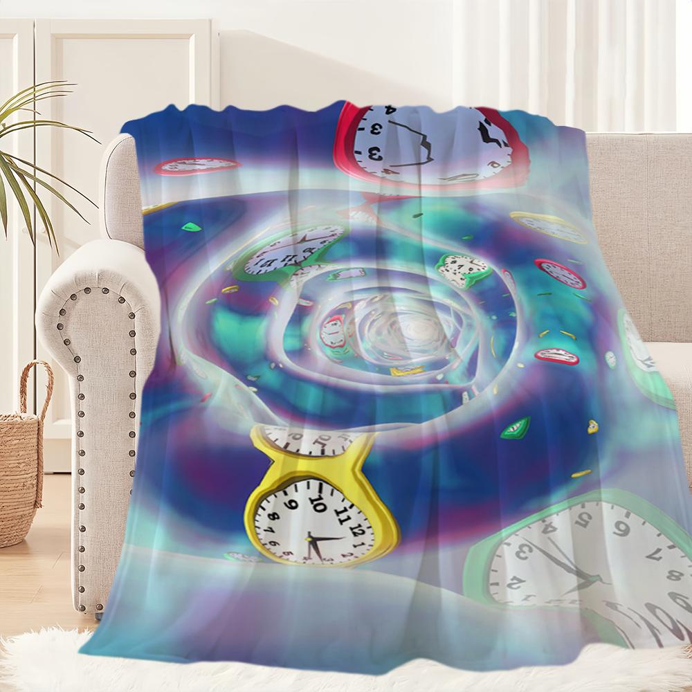 Cartoon D-Doraemons Movie Blanket Blanket for Couch Sofa Travel Home Hiking Picni Bed Beding Flannel Blanket birthday gift