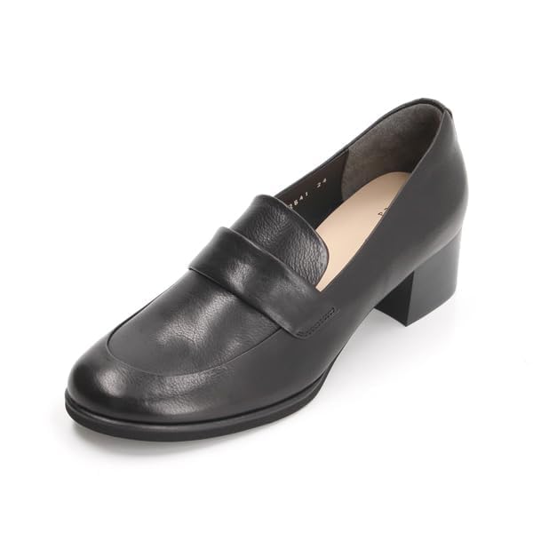 Howell Loafers Heel Up Loafers 2841 Black Cm E [Margaret Idea] Women's 23.0