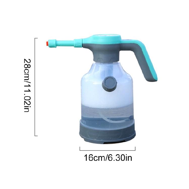 Electric Watering Can with 1.5Liter Water Capacity for Effortlessly Plant Care for Gardens Balconies and Greenhouses