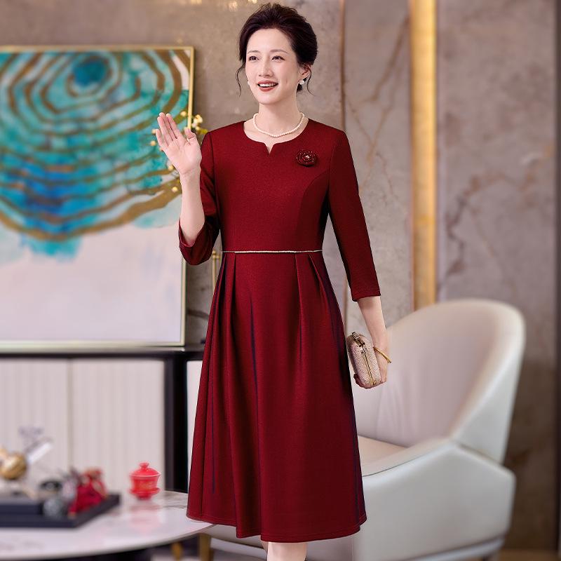 Elegant Spring 2026 Petite Mother-in-Law Wedding Dress M