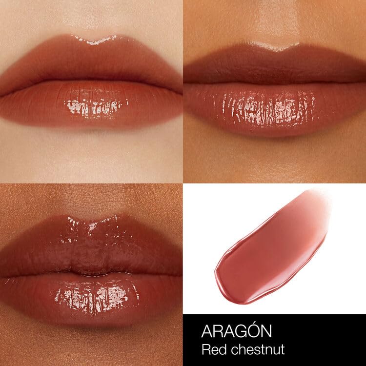 NARS Afterglow Lip Shine 02474 / ARAGÓN (277) / Red Chestnut