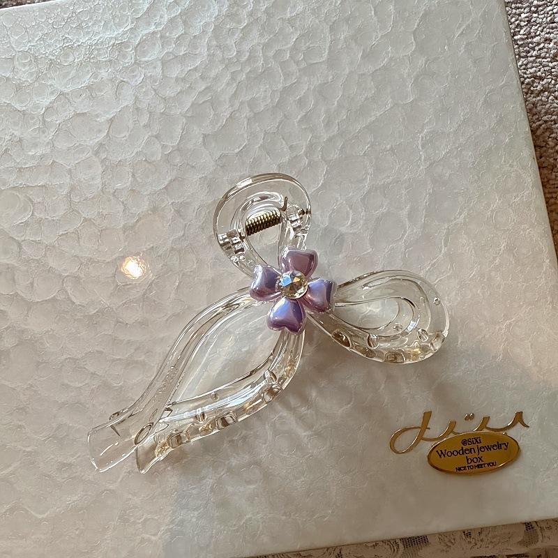 

Минималистичная заколка-бант и цветок, Универсальная и стильная, Заколка-акула, Заколка для волос нового дизайна, Модный аксессуар для волос