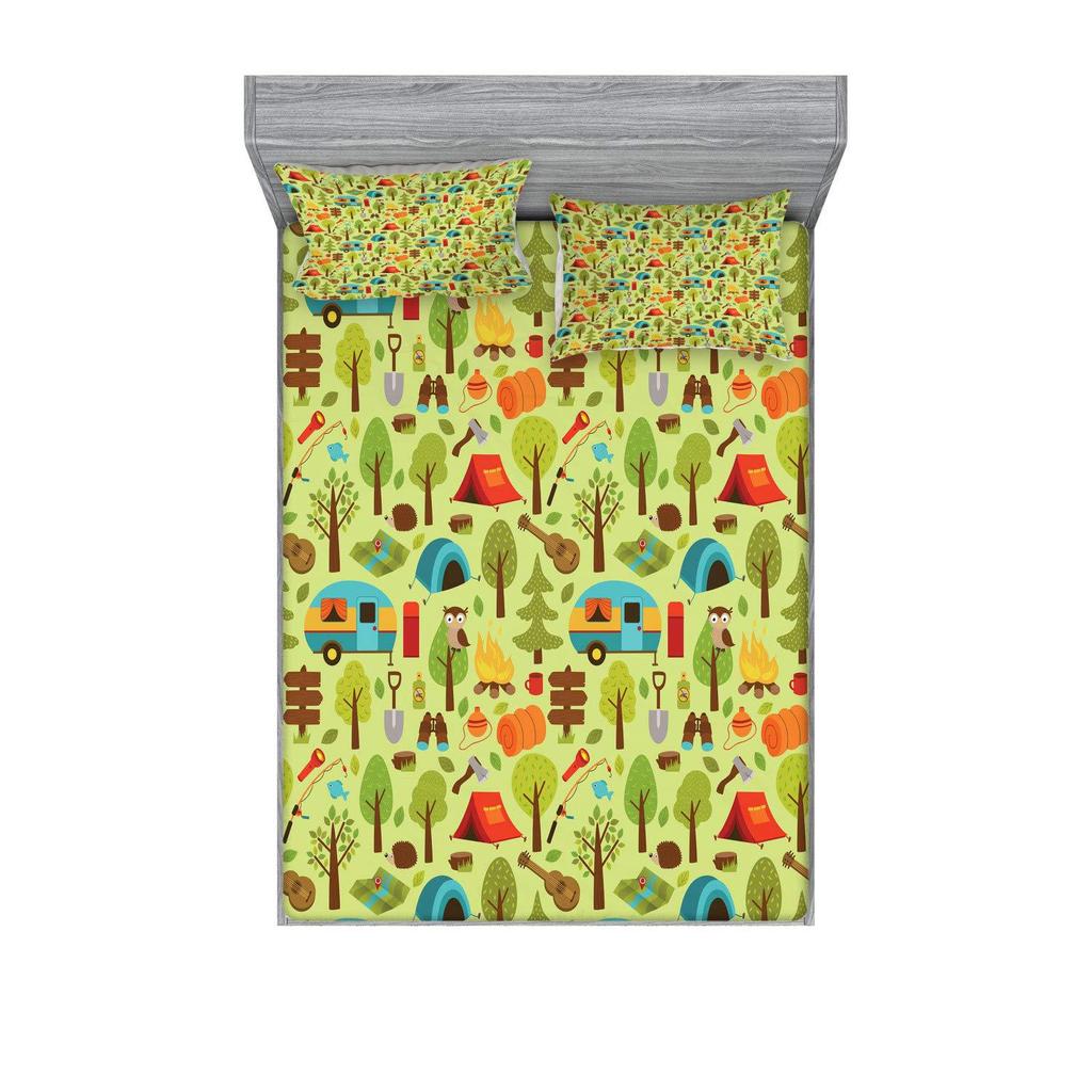 Kosmische Milchstraße Muster Spannbettlaken Dreiteilig Digitaldruck Bettwäsche Spannbettlaken Dreiteiliges Laken Kinder Erwachsene