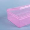 Empty Rectangle Storage Box Multifunction Nail Art Rhinestone Brush Tools Container Small Objects Pen Organizer Case