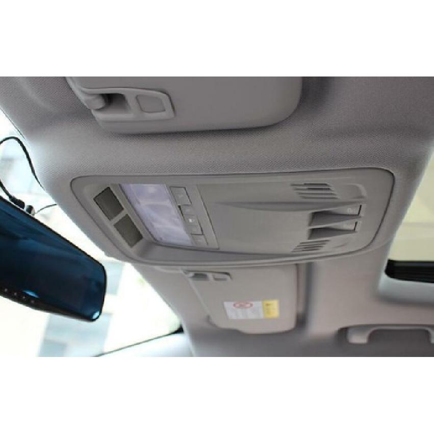 For Chevrolet Cruze 2016-19 Silver Steel Front Reading Light Cover Frame Trim 2X