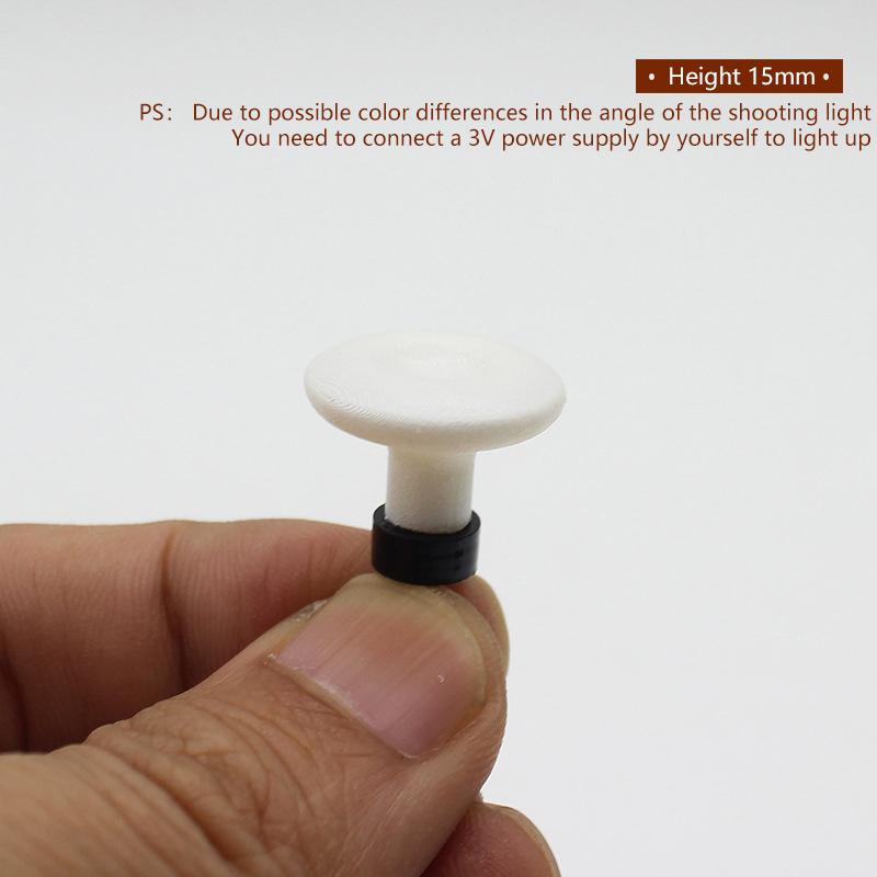 Miniature Desk Lamp Study Model Dollhouse Furniture Decoration Micro Scene Light Ornament 1:12 Dollhouse Pretend Play Toys