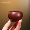 2 Teile/satz Yixing Roherz Lila Ton Teetasse Meditationstasse Boutique Handgemachte Teeschale Meisterteetasse Chinesisches Zisha-Teeset 50ml
