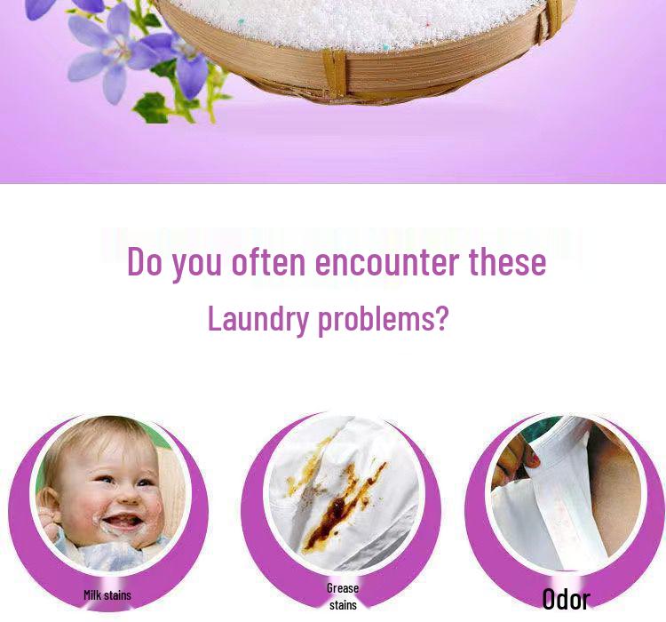 Lavender Scented Universal Laundry Detergent Powder – 20 Jin Bulk for Machine & Hand Wash, Stain Removal, Hotel & Household Use.