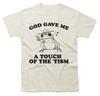 God Gave Me a Touch of the 'tism - Unisex T Shirt, Cowboy Frog T Shirt, Funny Drawing T Shirt, Funny Mental Health T Shirt, Meme T-Shirt