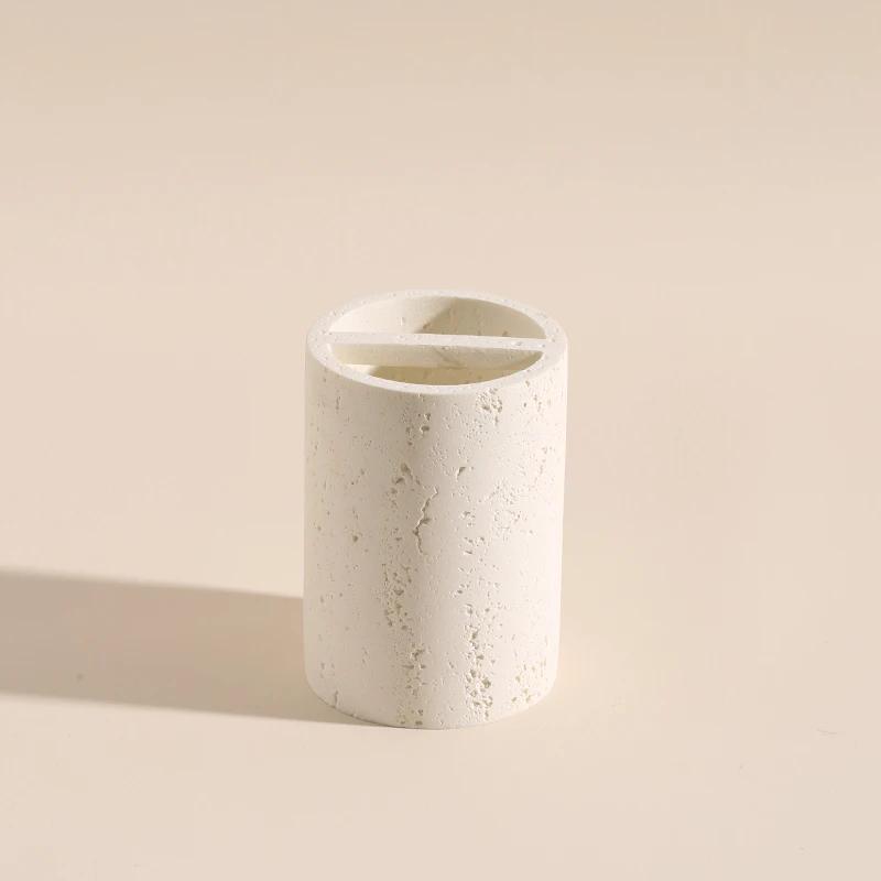 Bathroom Lotion Bottle Toothbrush Holder Tray Toiletry European Home Bathroom Products Hotel Electric Toothbrush Shelf