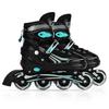 Skycase Inline Skates, Roller Shoes for Adults and Kids, Unisex, Adjustable Size, Light-Up Wheels, Quiet, Breathable, Durable, Perfect for Exercise