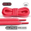 8MM Round Threaded Shoe Laces for Sneakers Thickened Shoelaces - Boots Precision Compilation Non Fading Accessories Shoestring