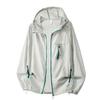 Herren Ice Silk Sonnenschutzjacke: UPF50+, Leicht, UV-Schutz, Atmungsaktiv, Sommer-Sportbekleidung, Partner-Look