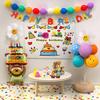 Baby's First Birthday Décor - Balloons & Party Scene for Boys & Girls