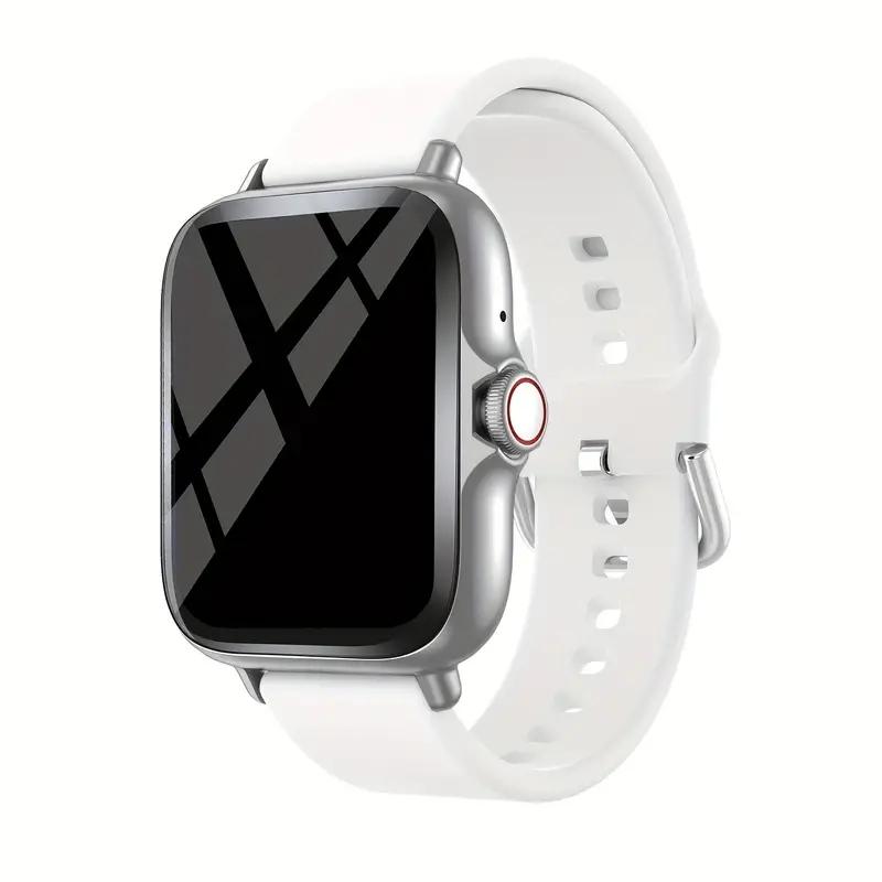 Smart Watch with Full Touch Screen, Call, Message Reminder, Music Control and Other Functions, Compatible with iPhone/android