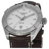 TISSOT PR100 Collection Quartz Movement Men's Watches Watch 42mm White Dial Stainless Steel Case Leather Strap T101.610.16.031.00