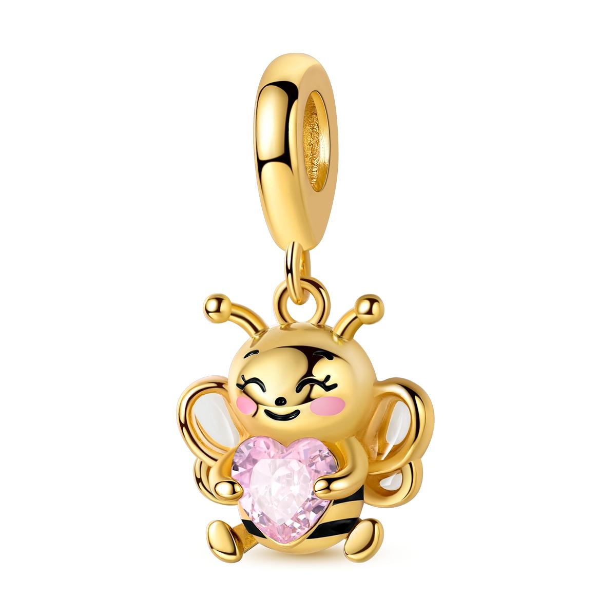 

Charms 925 Silver Gold Beads Pendants For Woman Fit Bracelet Diy Fashion Jewelry