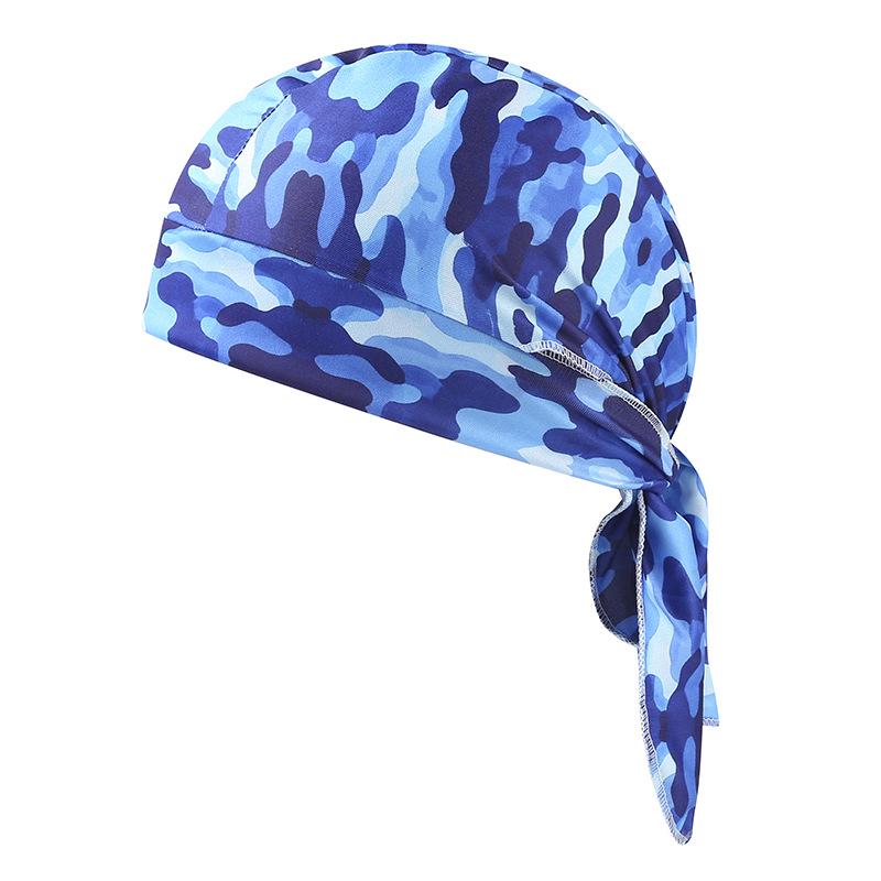 Mountain Bike Pirate Bandana: Sun Protection & Sweat Absorption Hat for Cycling