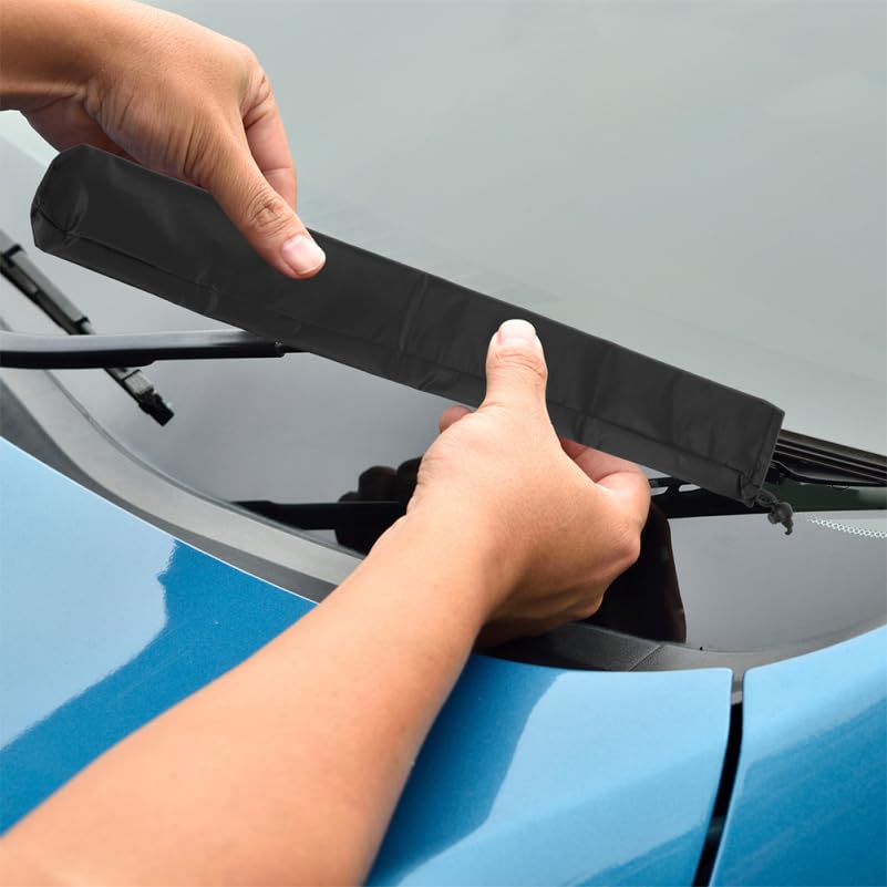 GLEAVI 2 Pairs Car Wiper Cover Car Body Side Wiper Cover Wiper