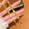 Real Gold Store, Same Style Gold, Women's Bracelet, Square Plate, Beautiful Jewelry