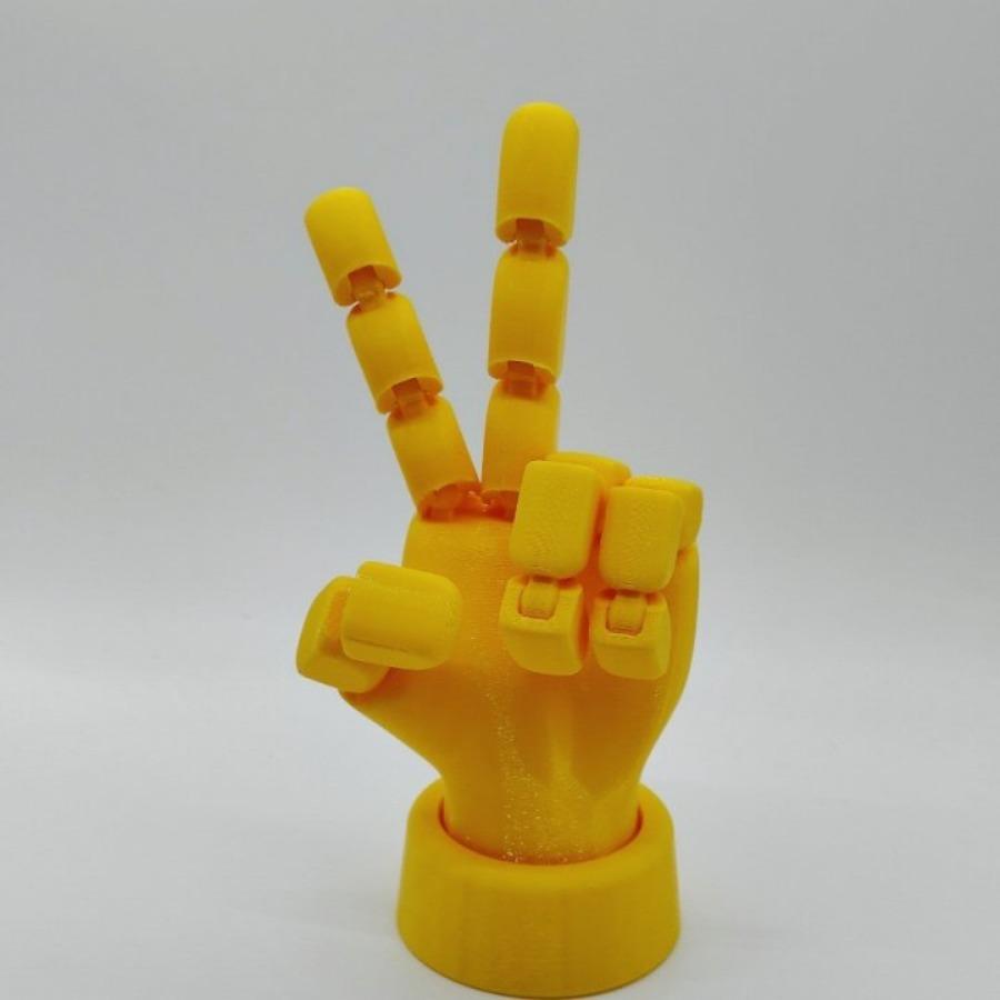 Hände mit beweglichen Gelenken, 3D-gedruckte flexible Fingerdekorationen, perfekte Geschenke für Familie und Freunde
