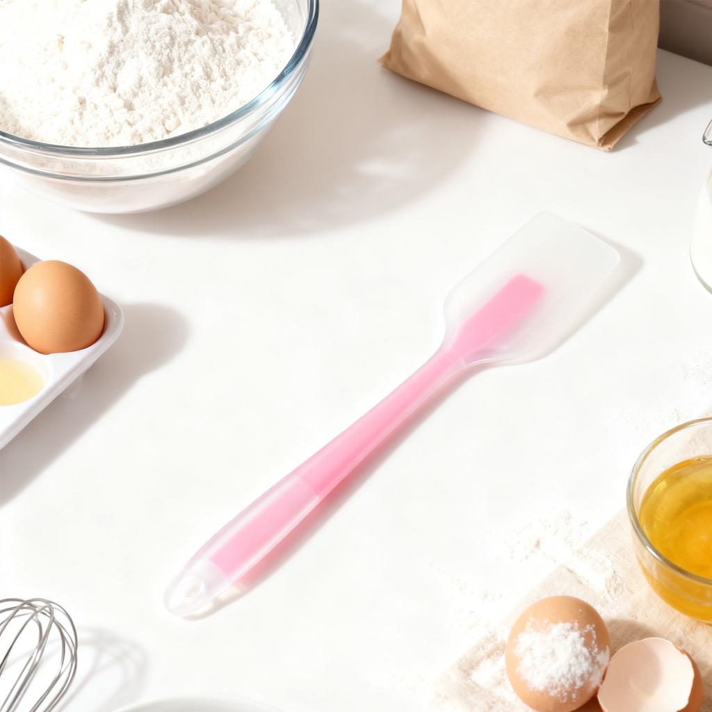 Heat Resistant Silicone Scraper Cake Cream Butter Mixing Baking Spatula Kitchen Cooking Tool