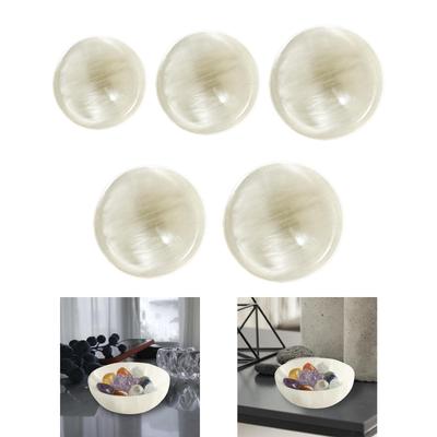 Selenite Crystal Bowl Modern Birthday Dresser Multifunction Crafts Elegant