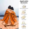 1PC Custom Name Basketball Bow Flannel Blankets Patterns Throw Blanket All-Season Soft Gift for Couch, Bed, Camping Gifts