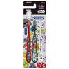 Skater Toothbrush, for Preschoolers (Ages 3-5), Medium Bristles, Set of 3, Star Wars Sketchbook TB5T