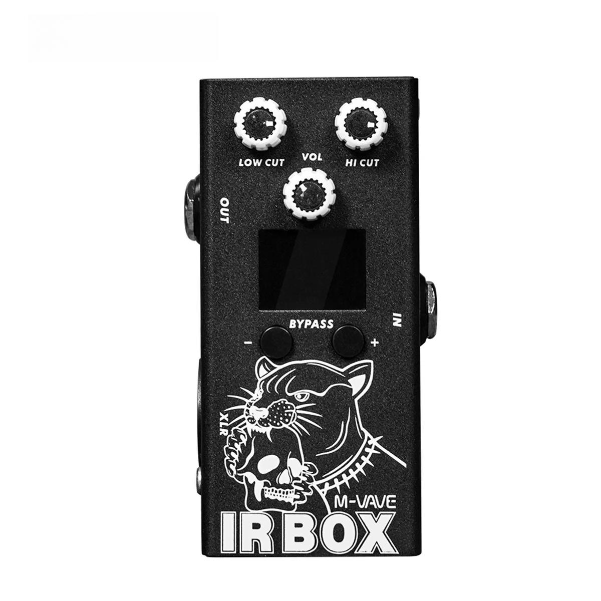 IR BOX Шкаф с гитарными эффектами Симулятор кабинета + IR Загрузчик Высоковосстановленный Звук различных классических акустических кабинетов Поддержка приложения чёрный