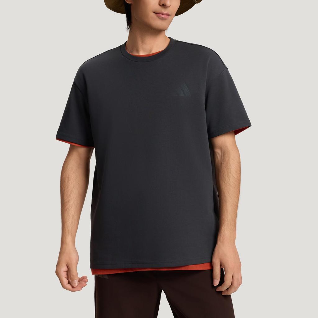 Adidas Xploric Solid Color Loose Comfortable Short Sleeve T-Shirt Men Tops KE3698
