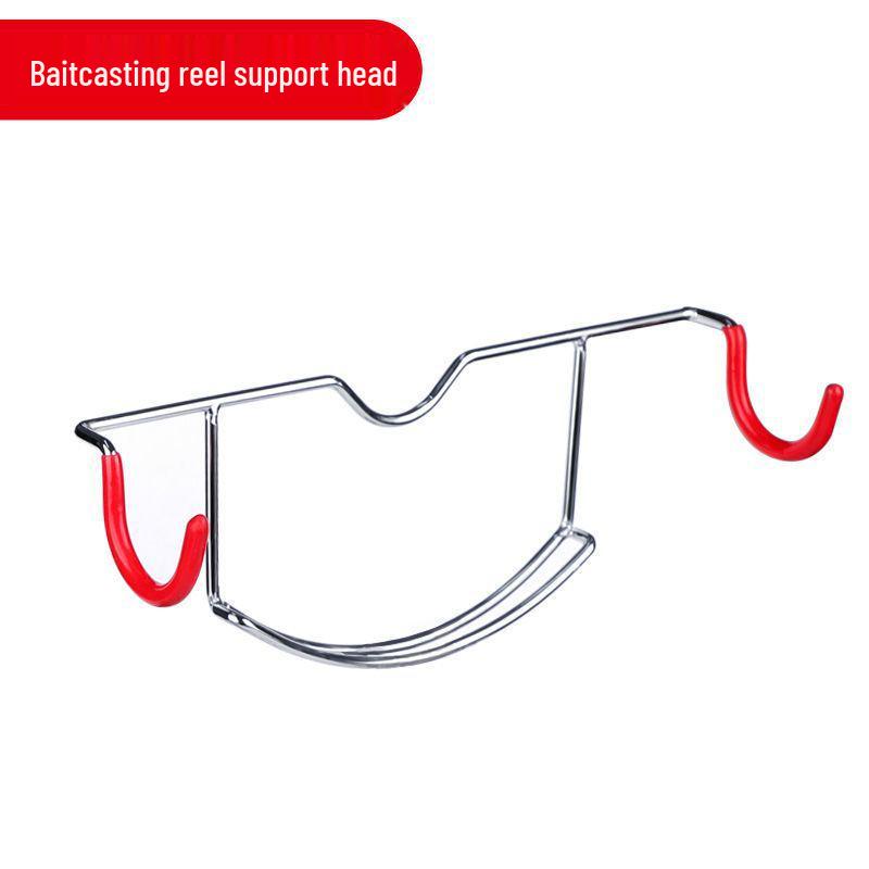 Adjustable U-Shaped Fishing Rod Support Bracket for Portable Raft