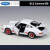 Welly 1/24 Porsche 911 Carrera RS Alaşım Spor Araba Modeli Döküm Metal Oyuncak Yarış Araçları Araba Modeli Simülasyon Çocuk Hediye