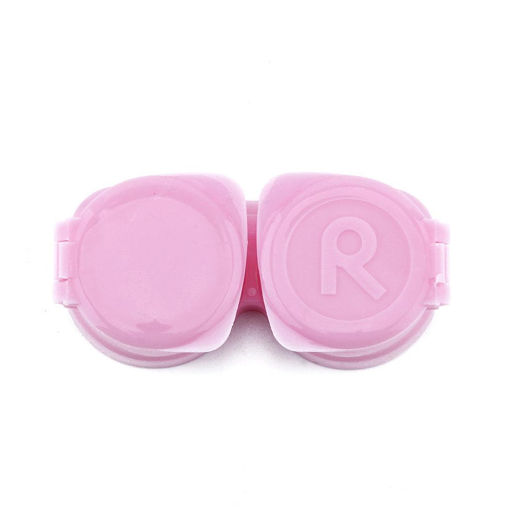 Portable Contact Lens Box Lightweight Plastic Lens Holder Kit with Tweezers Remover Tool  for Daily Outdoor Travelling