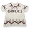 Gucci S Short Sleeve T-shirt Ivory Cotton Women